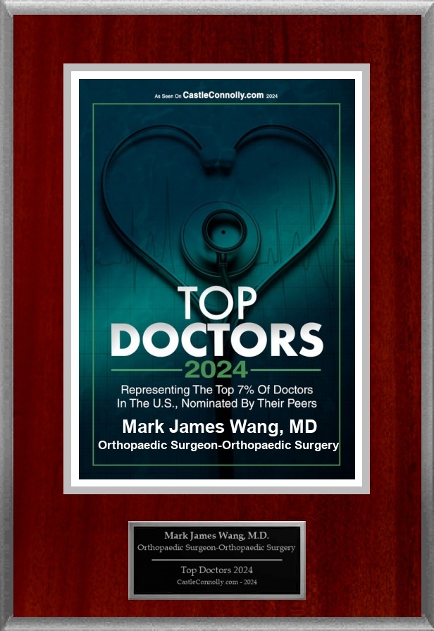 Award for Dr. Wang Being Named to Top Doctors 2024