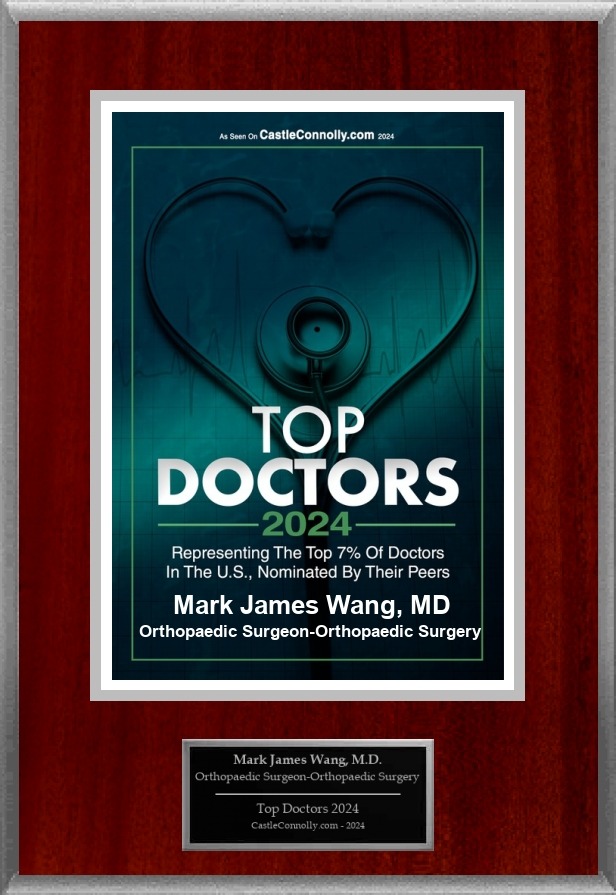 Award for Dr. Wang Being Named to Top Doctors 2024