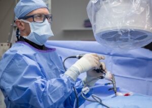 Doctor Performing Surgery in OR