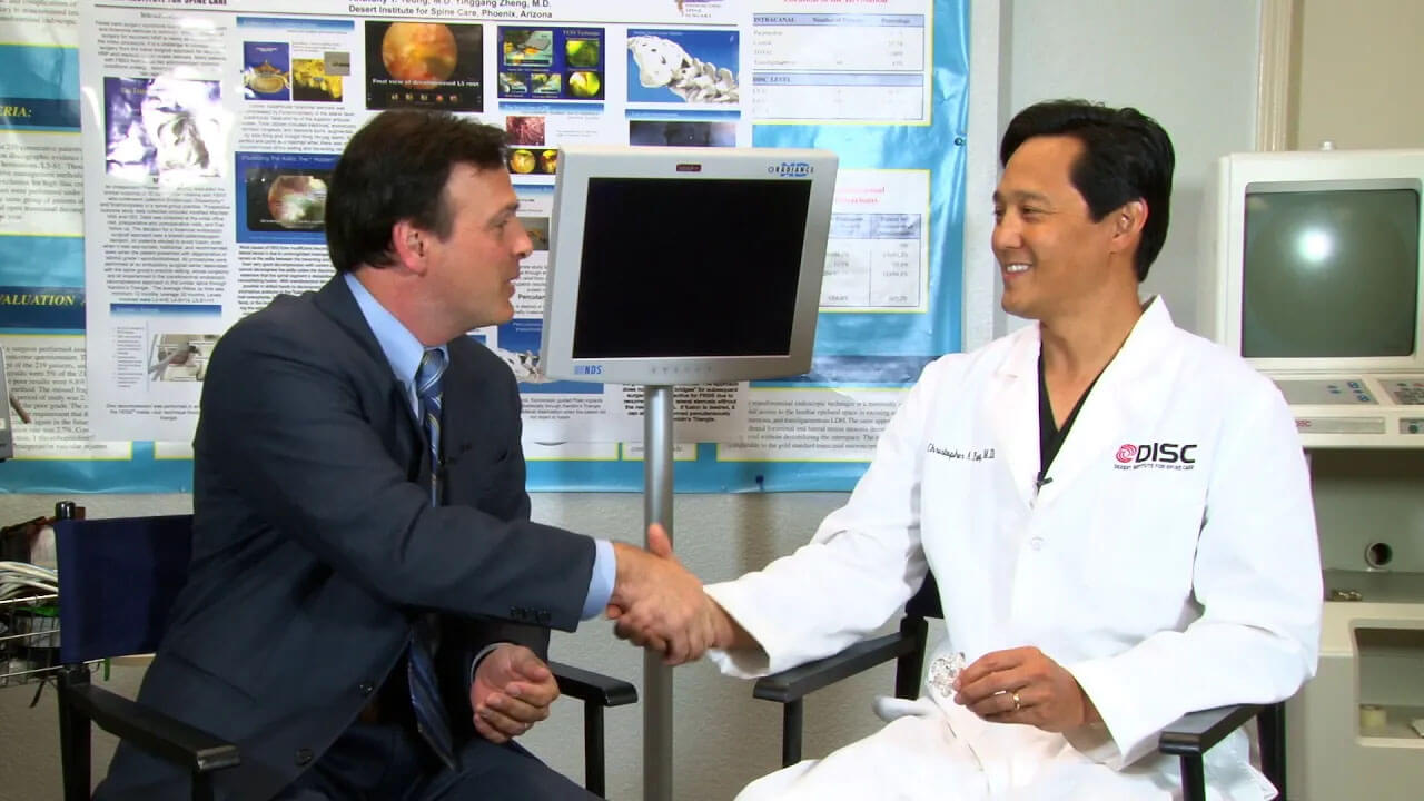 M6 Cervical Artificial Disc Replacement Clinical Study - Dr Chris Yeung - DISC