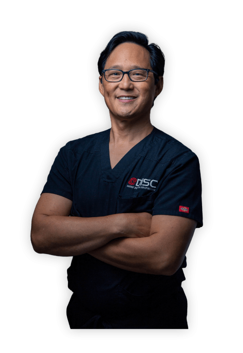 Dr. Chris Yeung Against White Background
