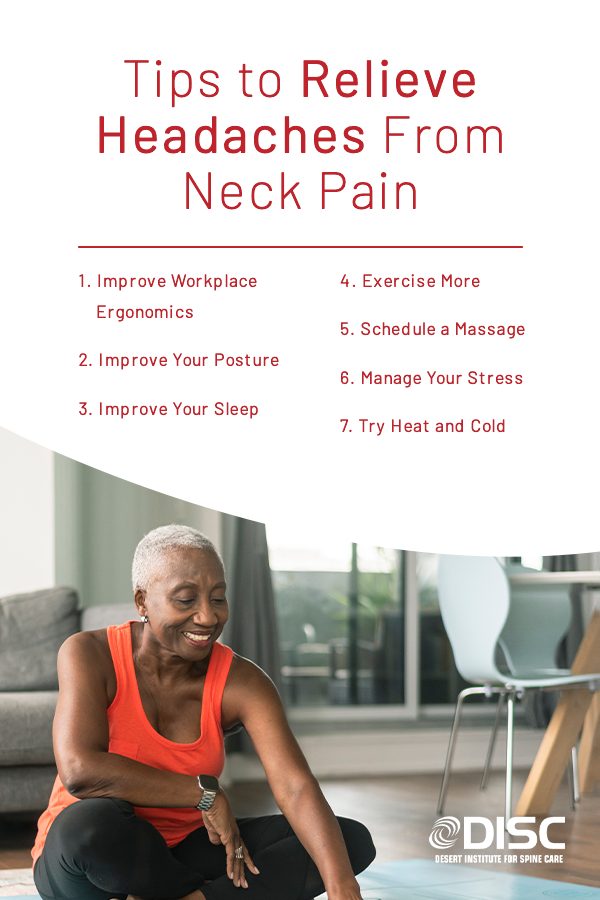 7 Tips for Relieving Headaches Caused by Neck Pain