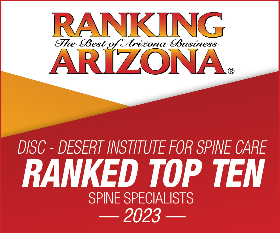 Desert Institute for Spine Care ranked top ten spine specialists 2023
