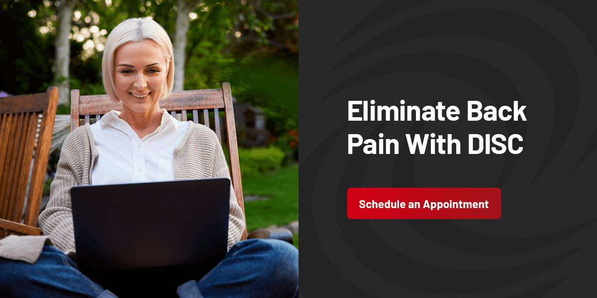 Eliminate Back Pain With DISC